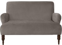 9506ESPRGLSMK Regal Smoke Settee-4