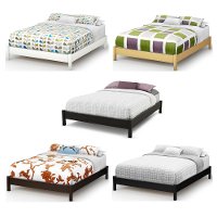 3050203 White Queen Platform Bed - Step One-3