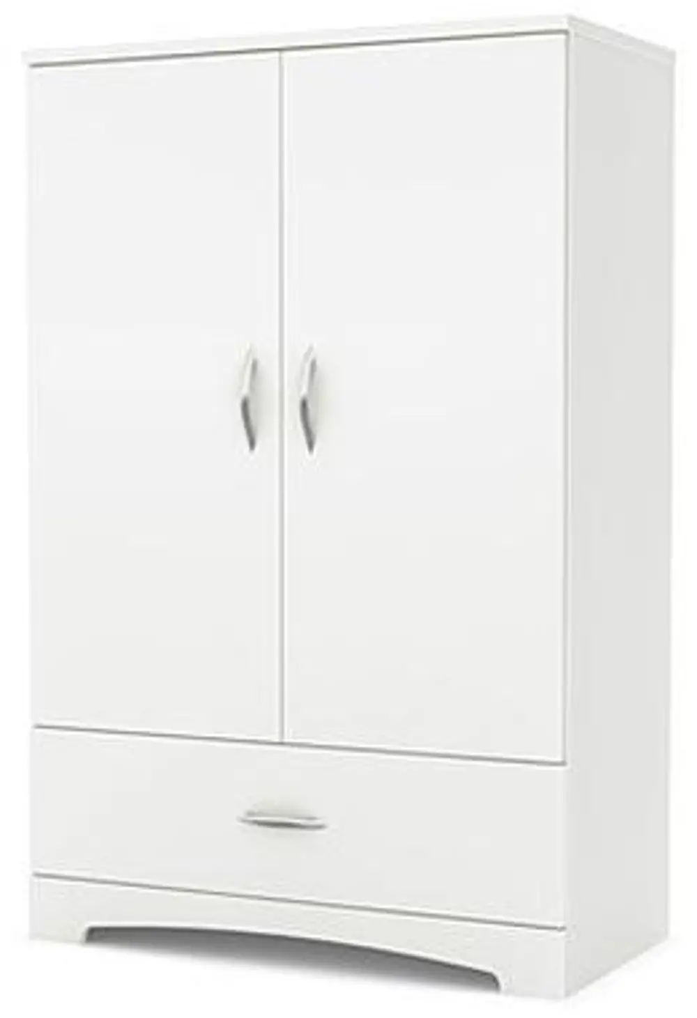 3160037 Step One White South Shore Armoire-1