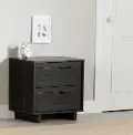 3237060 Flynn Modern Gray Oak Nightstand - South Shore