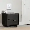3237060 Modern Gray Oak Nightstand - Flynn