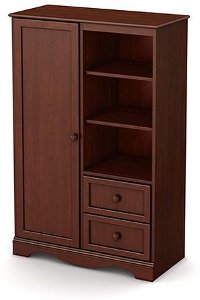 3546038 Cherry Armoire with Drawers - Savannah