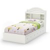 3580A1 White Twin Mates Bed with 3 Drawers (39 Inch) - Savannah -2