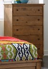 Diego Dune Pine Casual Contemporary Chest of Drawers