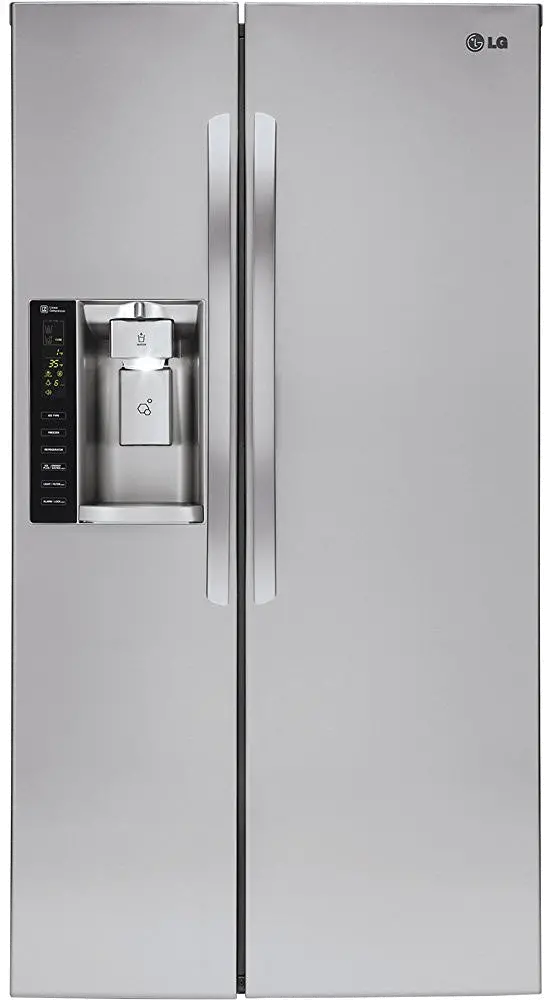 LSXS26326S LG 26.2 cu ft Side by Side Refrigerator - Stainless Steel-1