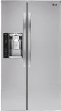 LSXS26326S LG 26.2 cu ft Side by Side Refrigerator - Stainless Steel
