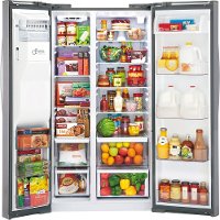 LSXS26326S LG 26.2 cu. ft. Side by Side Refrigerator - 36 Inch Stainless Steel-3