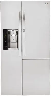 LSXS26366S LG 26.1 cu ft Side by Side Refrigerator - Stainless Steel
