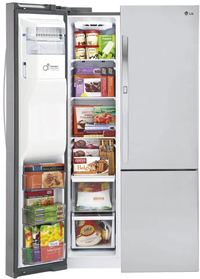 LSXS26366S LG 26.1 cu ft Side by Side Refrigerator - Stainless Steel-4