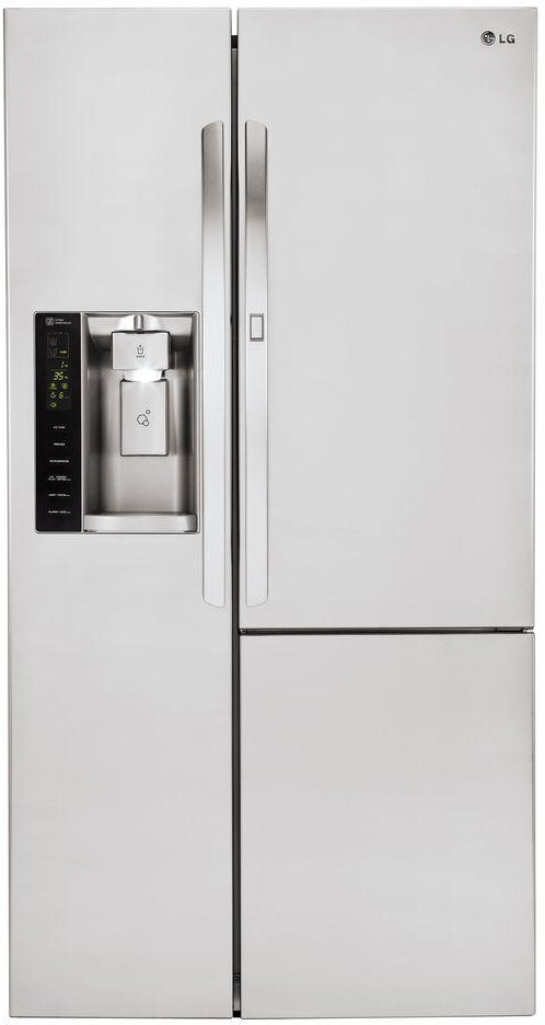 LSXS26366S LG 26.1 cu. ft. Door-in-Door Refrigerator - 36 W Stainless Steel-1