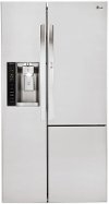 LSXS26366S LG 36 Inch Side-by-Side Refrigerator with Door-in-Door - Stainless Steel
