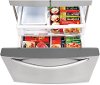 LFXS24623S LG 24.2 cu. ft. French Door Refrigerator - 33 Inch Stainless Steel-5