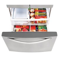 LFXS24623S LG 24.2 cu. ft. French Door Refrigerator - 33 Inch Stainless Steel-5