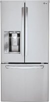 LFXS24623S-SS-3-DR LG 33 Stainless Steel 24 cu. ft. French Door Refrigerator