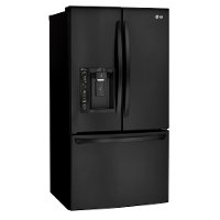 LFXS24623B LG French Door Refrigerator - 33 Inch Black