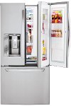 LFXS24663S LG French Door Refrigerator - 33 Inch Stainless Steel