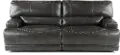 Stampede Charcoal Leather-Match Power Reclining Sofa