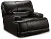 Stampede Blackberry Leather-Match Power Recliner