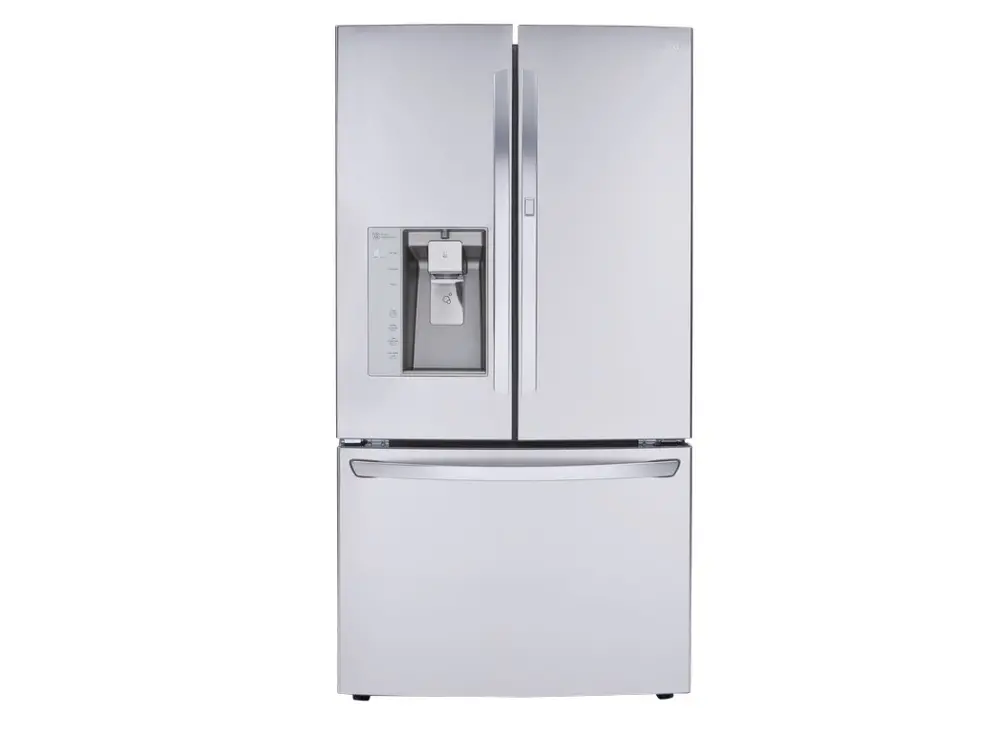 LFXS32766S LG Stainless Steel 32 cu.ft. Mega-Capacity French Door Refrigerator - 36 Inch-1