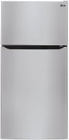 LTCS20220S LG 20.2 cu. ft. Top Freezer Refrigerator with Ice Maker - 30 Inch Stainless Steel