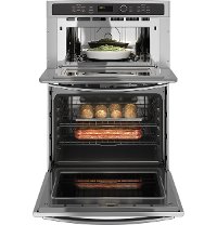 JT3800SHSS GE 30 Inch Combination Wall Oven with Microwave - 6.7 cu. ft. Stainless Steel-5
