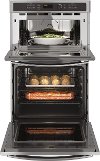 JK3800SHSS GE 27 Inch Combination Wall Oven with Microwave - 6.0 cu. ft. Stainless Steel-4