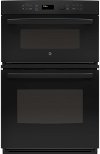 JK3800DHBB GE 27 Inch Combination Wall Oven with Microwave - 6.0 cu. ft. Black