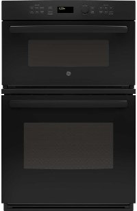 JK3800DHBB GE 27 Inch Combination Wall Oven with Microwave - 6.0 cu. ft. Black