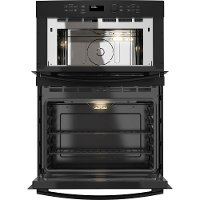 JK3800DHBB GE 27 Inch Combination Wall Oven with Microwave - 6.0 cu. ft. Black-2