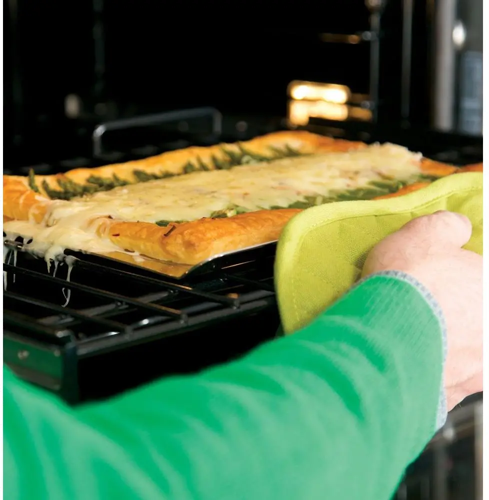 JK3800DHBB GE 6.0 cu ft Combination Wall Oven - 27 W Black-5