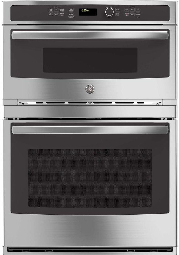 PT7800SHSS GE Profile 30 Inch Combination Wall Oven with Microwave - 6.7 cu. ft. Stainless Steel-1