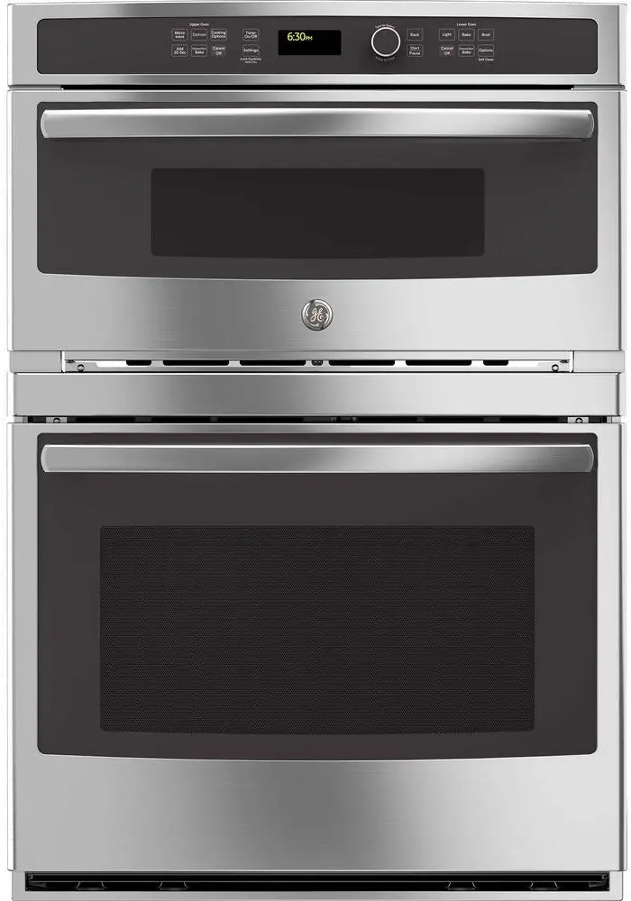 PT7800SHSS GE Profile 30 Inch Combination Wall Oven with Microwave - 6.7 cu. ft. Stainless Steel-1