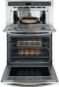 PT7800SHSS GE Profile 30 Inch Combination Wall Oven with Microwave - 6.7 cu. ft. Stainless Steel-2