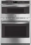 PT9800SHSS GE Profile 6.7 cu ft Combination Wall Oven - Stainless Steel 30 Inch