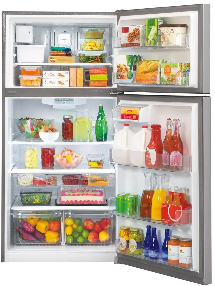 LTCS24223S LG 23.8 cu ft Top Freezer Refrigerator - 33 W Stainless Steel-6