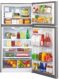 LTCS24223S LG 23.8 cu. ft. Top Freezer Refrigerator - 33 Inch Stainless Steel-6