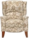 Cream & Tan High Leg Recliner - Jamie