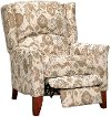 Cream & Tan High Leg Recliner - Jamie-2