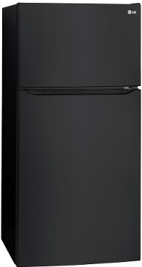 LTCS24223B LG Top Freezer Refrigerator - 33 Inch Black