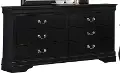 Mayville Black Dresser
