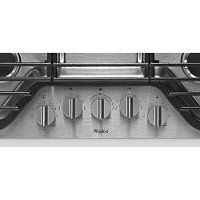 WCG97US0DS Whirlpool 30 Inch Gas Cooktop - Stainless Steel