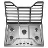WCG97US0DS Whirlpool 30 Inch Gas Cooktop - Stainless Steel-5