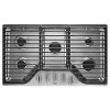 WCG51US6DS Whirlpool 36 Inch Gas Cooktop with 5 Burners - Stainless Steel-3