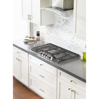 WCG97US6DS Whirlpool 36 Inch Gas Cooktop - Stainless Steel
