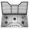 WCG97US6DS Whirlpool 36 Inch Gas Cooktop - Stainless Steel-2