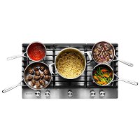 KCGS950ESS KitchenAid 30 Inch Gas Cooktop with Removable Griddle - Stainless Steel-6