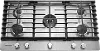 KCGS556ESS KitchenAid 36 Inch Gas Cooktop with 5 Burners - Stainless Steel