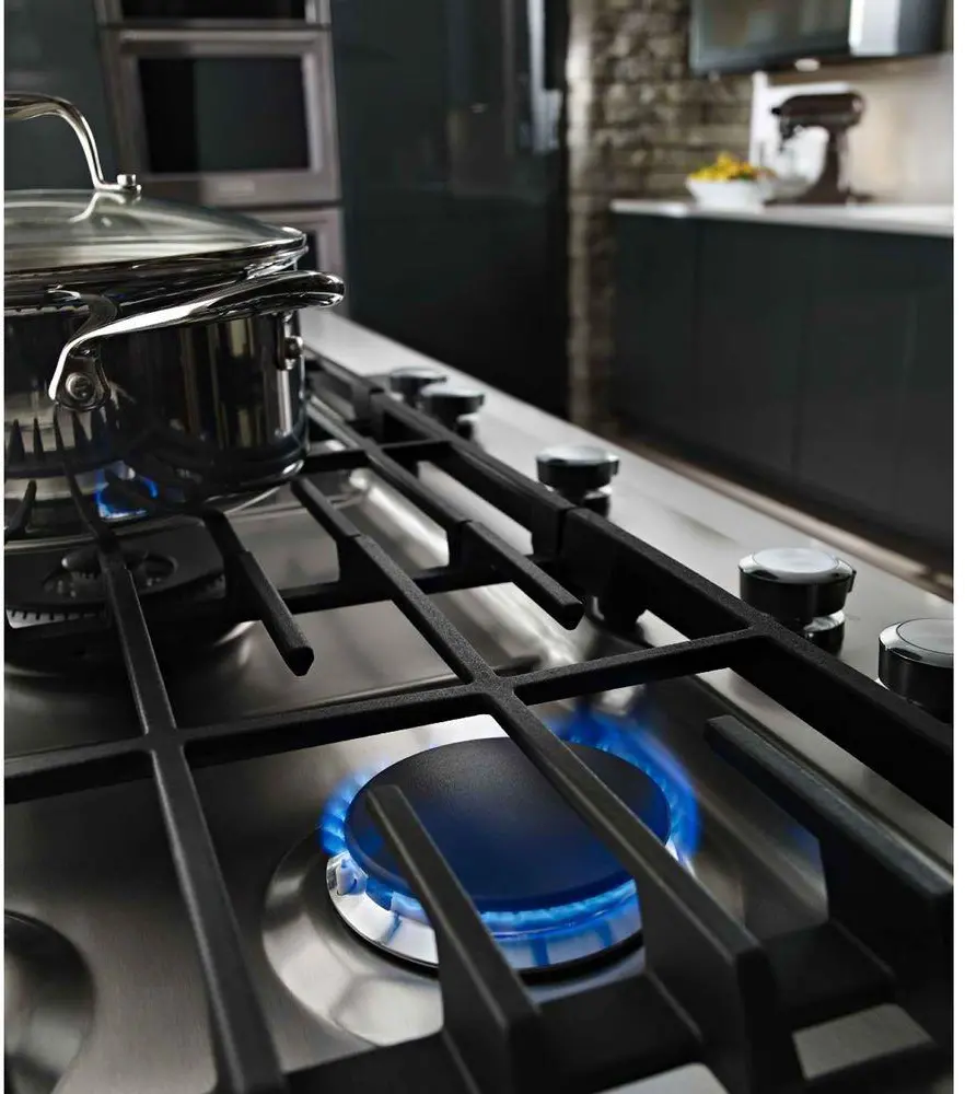 KCGS556ESS KitchenAid 36 Inch Gas Cooktop with 5 Burners - Stainless Steel-2