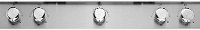 KCGS556ESS KitchenAid 36 Inch Gas Cooktop with 5 Burners - Stainless Steel-3