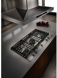 KCGS556ESS KitchenAid 36 Inch Gas Cooktop with 5 Burners - Stainless Steel-5